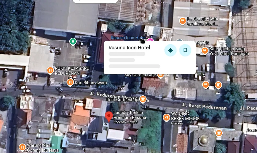 hotel location